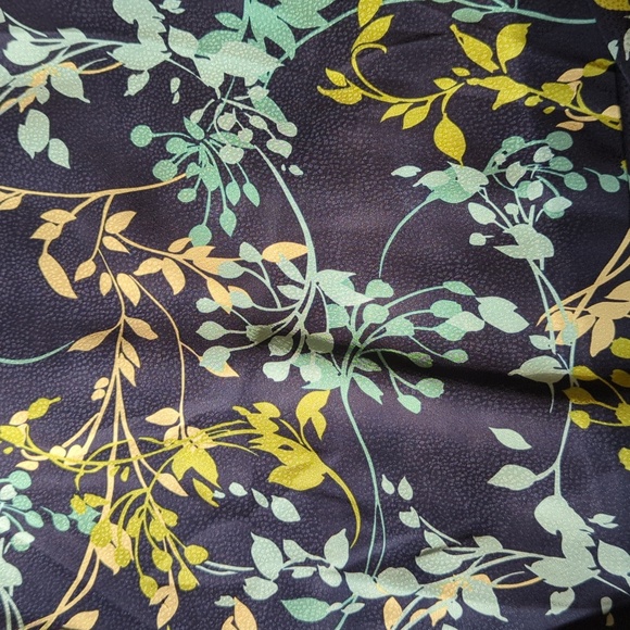 Gorgeous vintage maxi skirt, floral 90s sz16 100% Silk - Picture 4 of 5